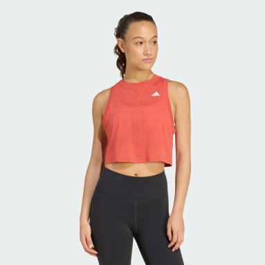 Playera sin mangas para entrenamiento Essentials Boxy