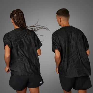 Běh černá Tričko Made to Be Remade Running (unisex)