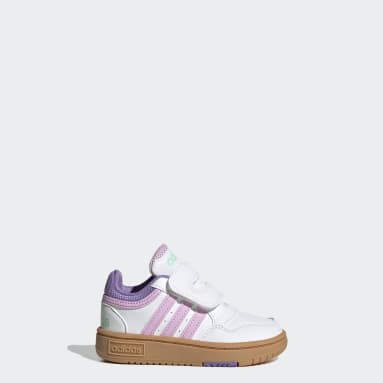 Scarpe Hoops Bianco Bambini Sportswear