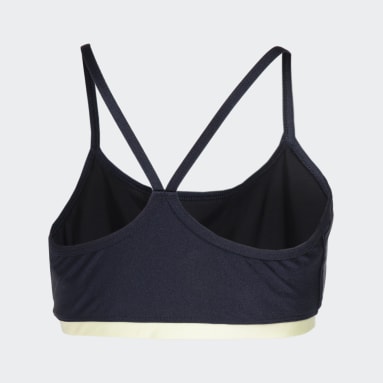 Top Deportivo Soporte Ligero adidas Aeroreact Azul Mujer Training