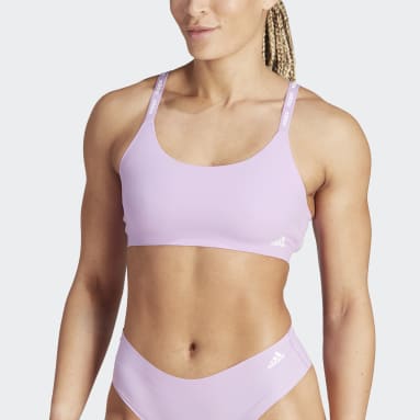 ADIDAS SPORTSWEAR Athletic Underwear ' LOW RISE THONG ' in Blue, Lilac,  Light Purple