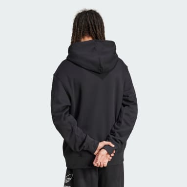 Sweat-shirt à capuche Trèfle ajouré Adicolor