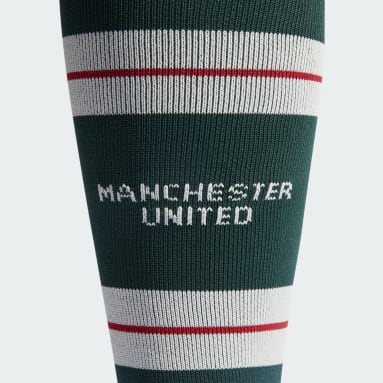 Fodbold Grøn Manchester United 23/24 udebanestrømper