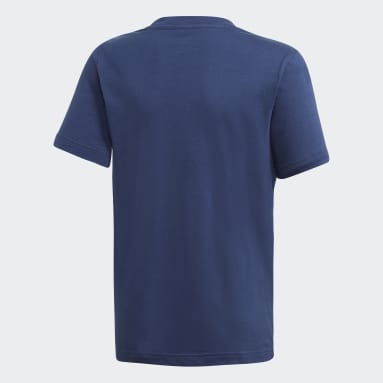 Camiseta Must Haves Badge of Sport Azul Niño Sportswear