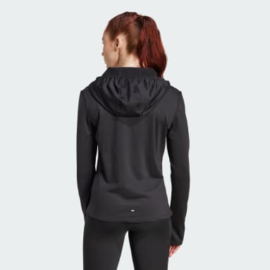 Camisola com Capuz de Meio-fecho de Inverno Own The Run