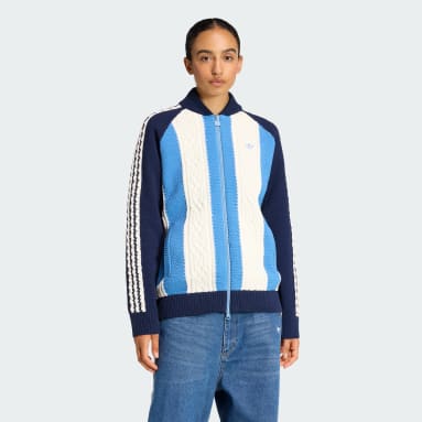 TEPLÁKOVÝ TOP ADIDAS ORIGINALS ARCHIVE CUTLINE KNIT TRACK TOP