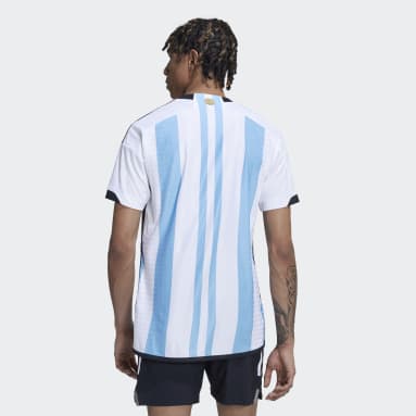 Camiseta primera equipación Argentina 22 Authentic Blanco Hombre Fútbol