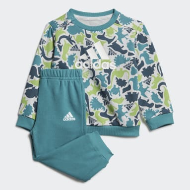 Kids Sportswear Grey Essentials Allover Print Jogger Set Kids