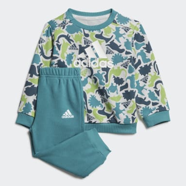 Děti Sportswear šedá Souprava Essentials Allover Print Jogger Set Kids