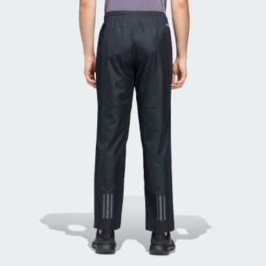 Men Training Black TRAINING ESSENTIALS BIG LOGO PANTS