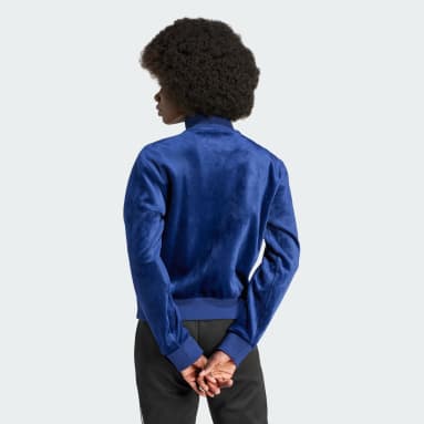 Nữ Originals Áo Track Top Nhung Premium Essentials