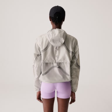 Casaco de Running TruePace adidas by Stella McCartney Bege Mulher adidas by Stella McCartney