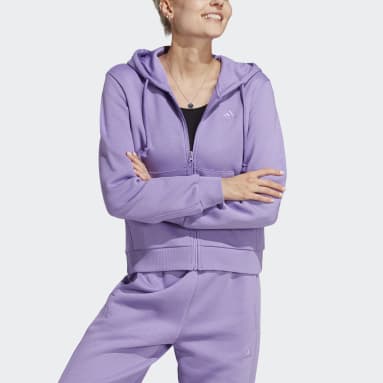 Women's Sportswear Purple ALL SZN Fleece Full-Zip Hoodie