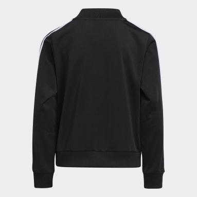 Youth Training Black Tricot Bomber Jacket (Extended Size)