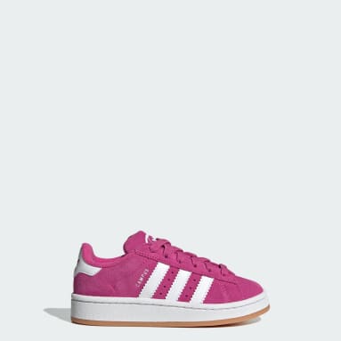 Chaussure lacets élastiques Campus 00s Enfants Rose Enfants Originals