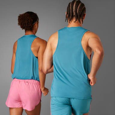 Running Break The Norm Running Tanktop – Genderneutral Türkis