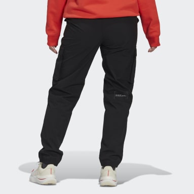 Calças Cargo Preto Mulher Sportswear