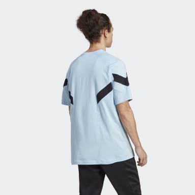 Men Lifestyle Blue adidas Rekive Tee