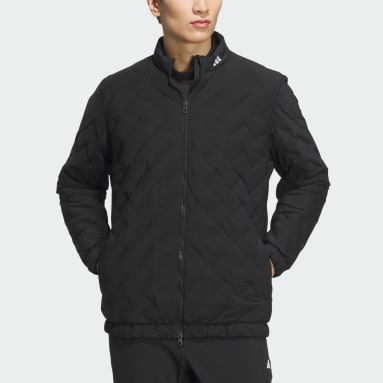 남성 Golf Black 프로스트가드 다운 재킷