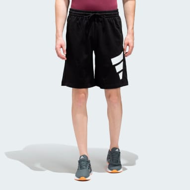 Men Training Black FUTURE ICONS 3 BAR SHORTS