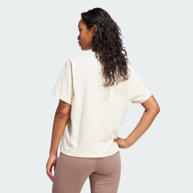 Camo Crop Infilled Logo Tee