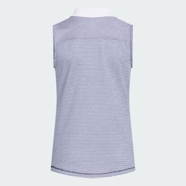 Ottoman Striped Sleeveless Polo Shirt Kids