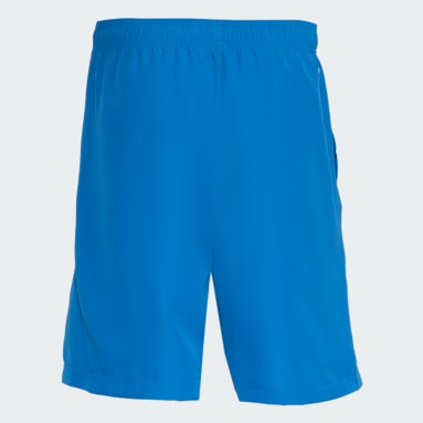 Shorts Malha Plana Aeroready Azul Homem Training
