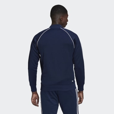 Mænd Originals Blå Adicolor Classics Primeblue SST træningsjakke