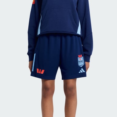 State of Origin Blues Gym Shorts Womens - New South Wales Women's Blues Gym Shorts Womens