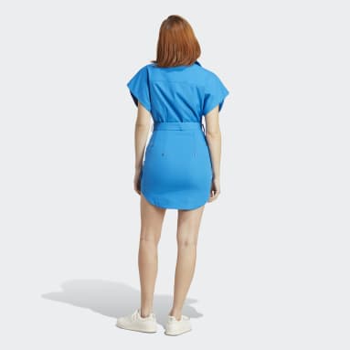 Kvinder Originals Blå Blue Version Club Shirt kjole