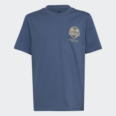 Kinder Originals Graphic T-Shirt Blau