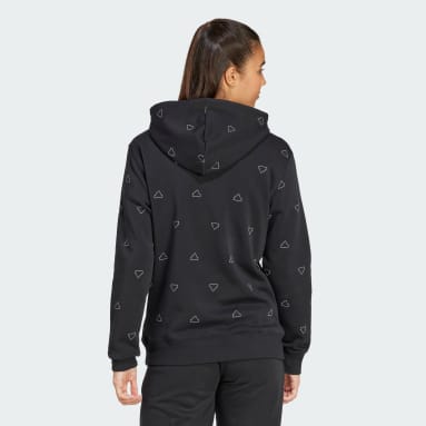 Essentials Monogram Regular Fleece Graphic Hoodie