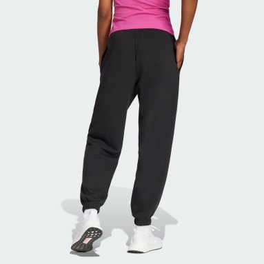 Pantalón Essentials Linear Algodón Perchado Puños Ajustados