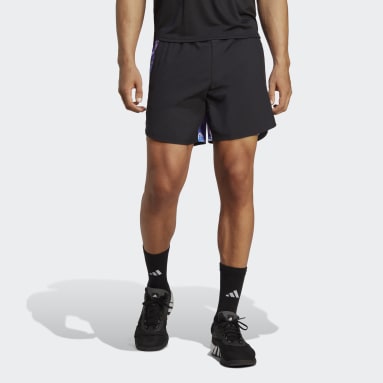 ผู้ชาย Gym & Training สีดำ กางเกงเทรนนิงขาสั้น Designed for Movement HIIT