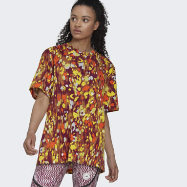 Women adidas by Stella McCartney White adidas by Stella McCartney Graphic Tee