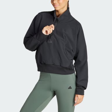 women's Adidas 2- piece tracksuit set, top and bottom with zip closure