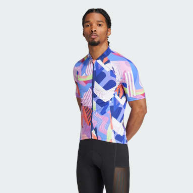 Essentials 3-Stripes Pattern Clash Fietsshirt