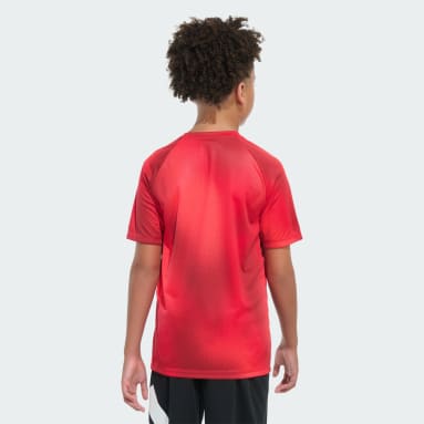 Short Sleeve Poly Motion Gradient Tee