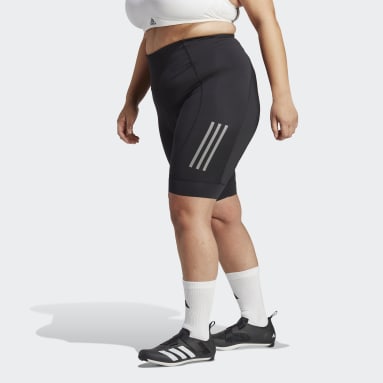 Women's Cycling Black The Padded Cycling Shorts (Plus Size)