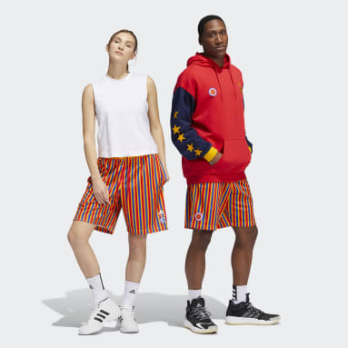 Basketball Yellow Eric Emanuel McDonald's Shorts (Gender Neutral)