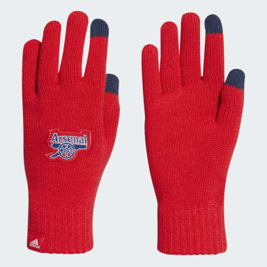 Football Red Arsenal Gloves