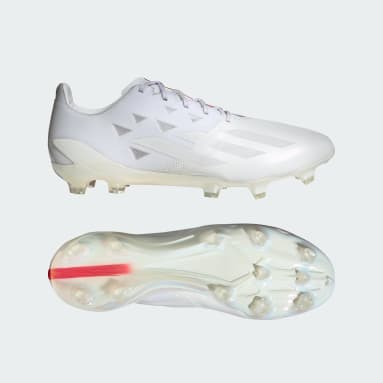 Chaussure X Crazyfast Luxury.1 Terrain souple Argent Football