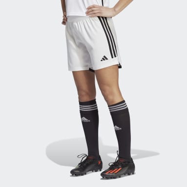 Shorts Tiro 23 Competition Match Branco Mulher Futebol