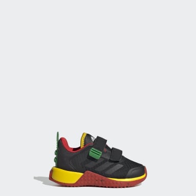 Tenis adidas DNA x LEGO® Two-Strap Hook-and-Loop Negro Niño Sportswear