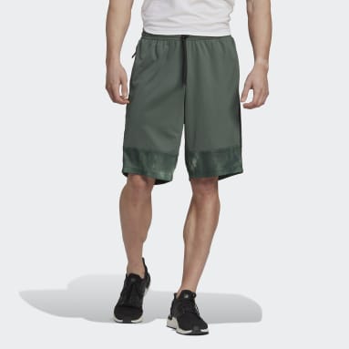 Short de training imprimé magnésie AEROREADY Workout vert Hommes Entraînement