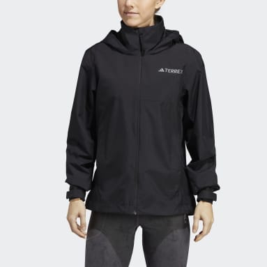 Chamarra para Lluvia Terrex Multi RAIN.RDY Negro Mujer TERREX
