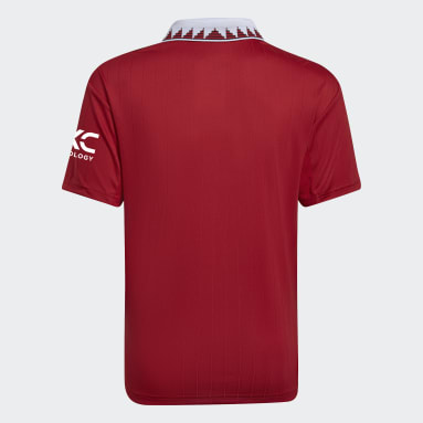 Camiseta de Local Manchester United 22/23 Rojo Niño Fútbol