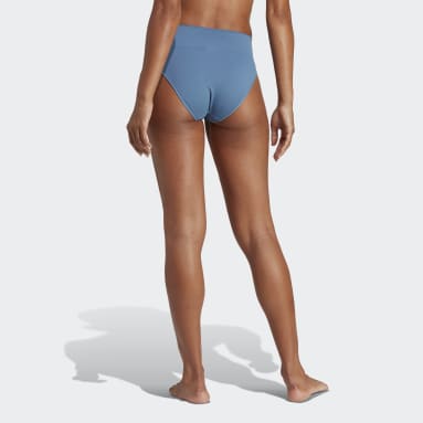 Slip Active Seamless Micro-Stretch Hi-Leg Underwear Blu Donna Sportswear
