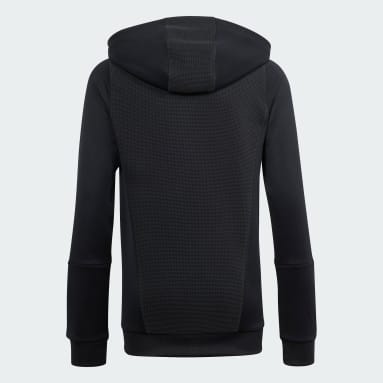 Camisola com Capuz Competition Tiro 23 Preto Criança Futebol
