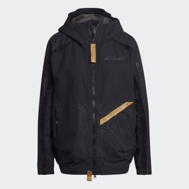 Chaqueta impermeable con capucha Terrex Utilitas Negro Mujer TERREX